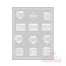 Placa Parpen Bombones Rayados P162