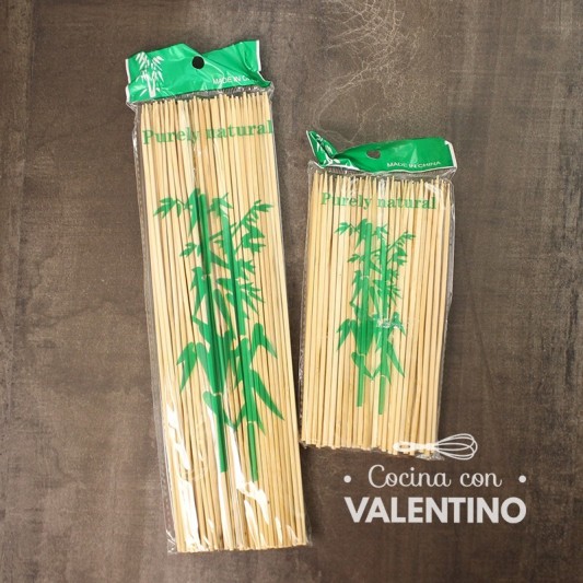 Palitos de Brochette - 15 Cm - 90 Un