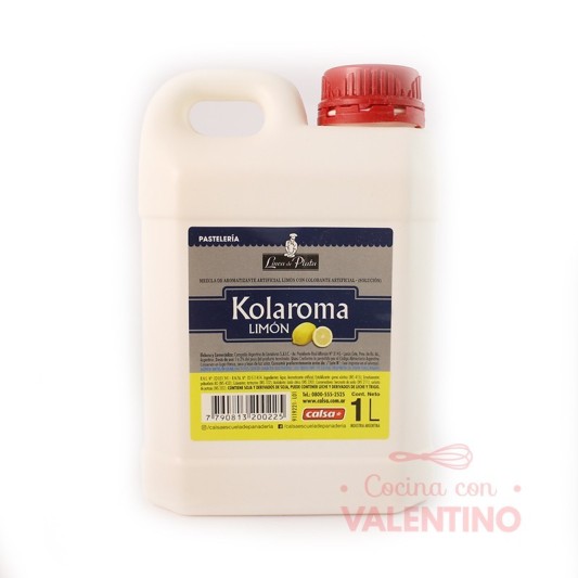 Esencia y Color Kolaroma Limon  - 1 Lt
