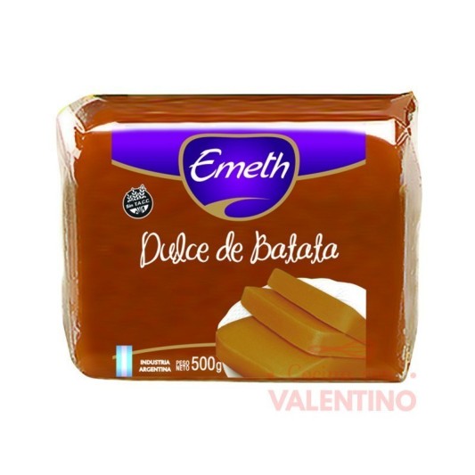 Dulce de Batata Emeth Sachet - 500 Grs