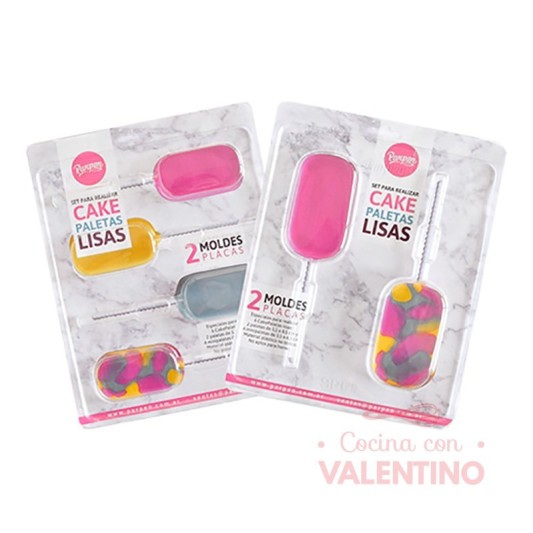 Set Placas Parpen Cake Paletas Lisas SPPL