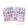 Set Placa Parpen Letras y Signos SPLS