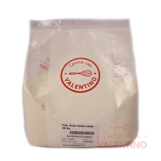 Premezcla Inventis Budín-Muffin Vainilla - 500 Grs.