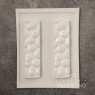 Placa Plastichok Dos Barras con Relieve 1775A