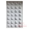 Placa Plastichok Chocomensajes ABC 1526C
