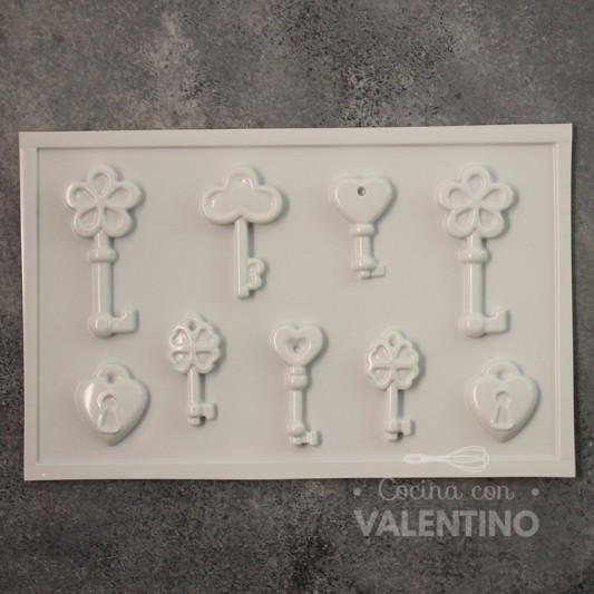 Placa Plastichok Llaves Varias 1785C