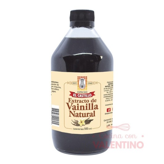 Extracto de Vainilla El Castillo - 500 Ml