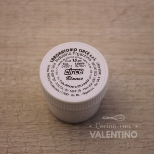 Colorante Pasta Circe Blanco - 15 Grs