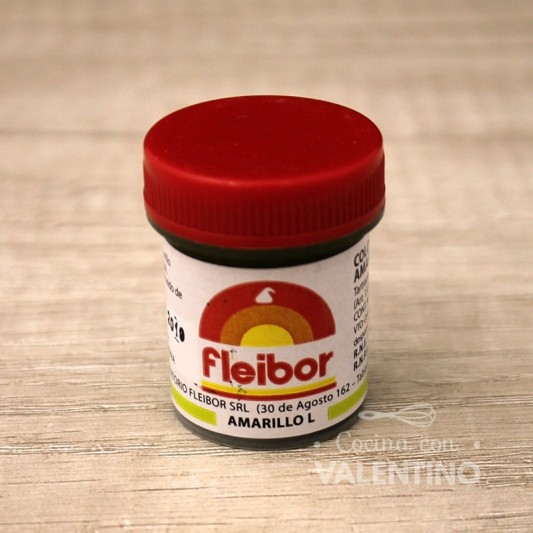 Colorante Pasta Fleibor Amarillo L - 15 Grs