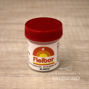Colorante Pasta Fleibor Blanco - 15 Grs