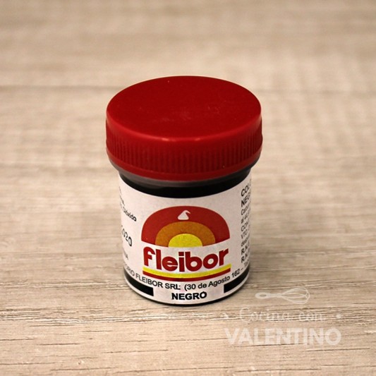 Colorante Pasta Fleibor Negro - 15 Grs