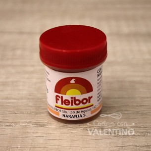 Colorante Pasta Fleibor Naranja S - 15 Grs