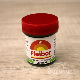 Colorante Pasta Fleibor Verde H - 15 Grs