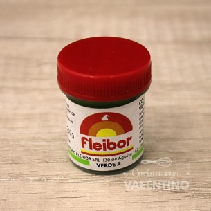 Colorante Pasta Fleibor Verde A - 15 Grs