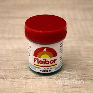 Colorante Pasta Fleibor Verde N - 15 Grs