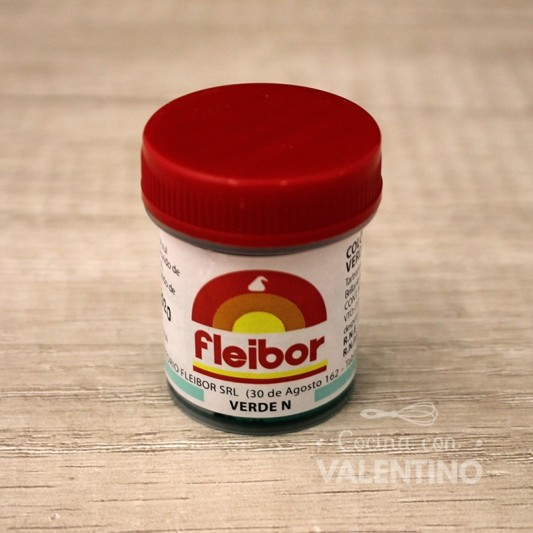 Colorante Pasta Fleibor Verde N - 15 Grs