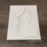 Placa Plastichok Chupetin Corazon x2 1205A