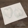 Placa Plastichok Corazon Diamante x2 1798A