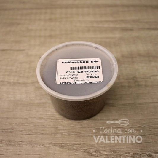Nuez Moscada Molida - 50 Grs
