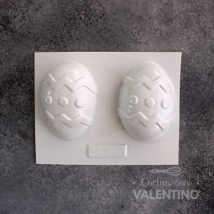 Placa Plastichok Huevo de Pascua x2 con Forma 1303A
