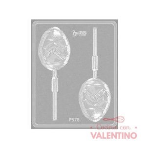 Placa Parpen Pascuas Chupetín Huevos x2 P578