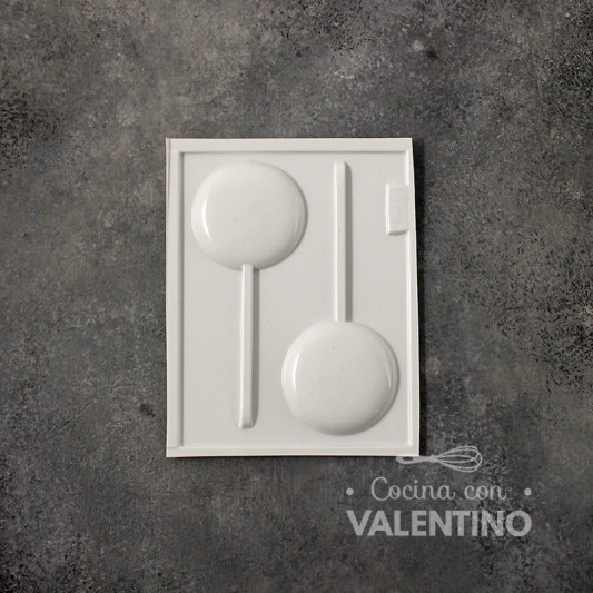Placa Plastichok Chupetines Redondos Lisos x2 1727A