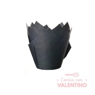 Tulipa Moldpack Negro - Pack 50 Un.