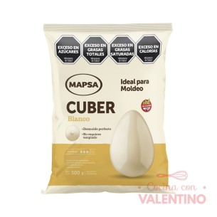 Baño de Moldeo Mapsacuber Blanco - 500 Grs