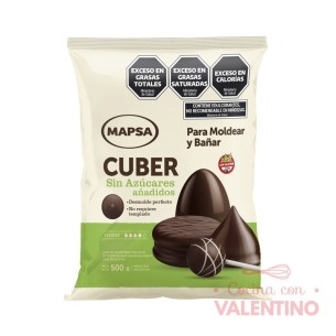 Baño de Moldeo Mapsa CuberSuiz Sin Azucar - 500 Grs