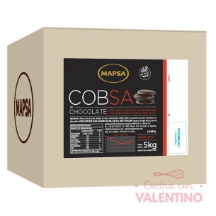 Chocolate Cobertura Mapsa COBSA Semiamargo - 500 Grs - Pack 6 Un