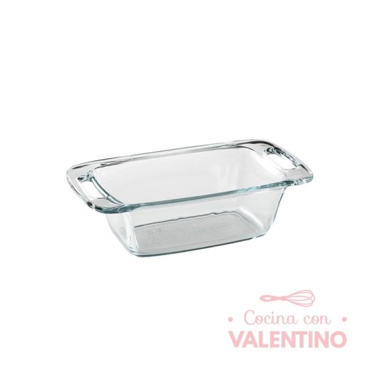 Budinera Vidrio Pyrex Easy Grab con Asas 22x11 - 1.4 Lt