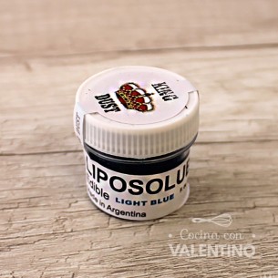 Colorante Polvo Liposoluble King Dust Light Blue - 4 Grs