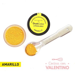 Colorante Polvo Dust Color Liposoluble Amarillo - 8 Grs