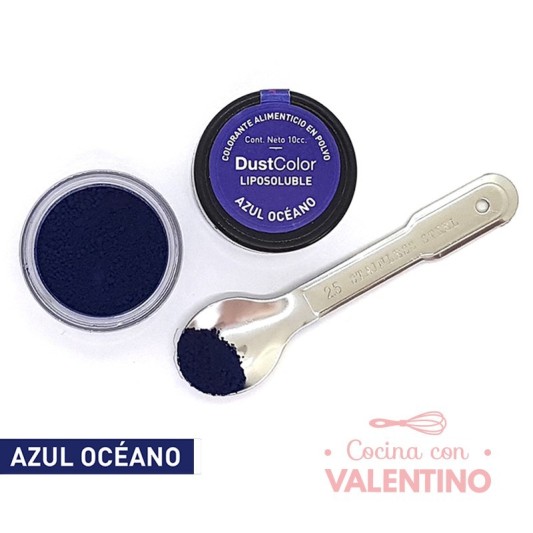 Colorante Polvo Dust Color Liposoluble Azul Oceano - 8 Grs