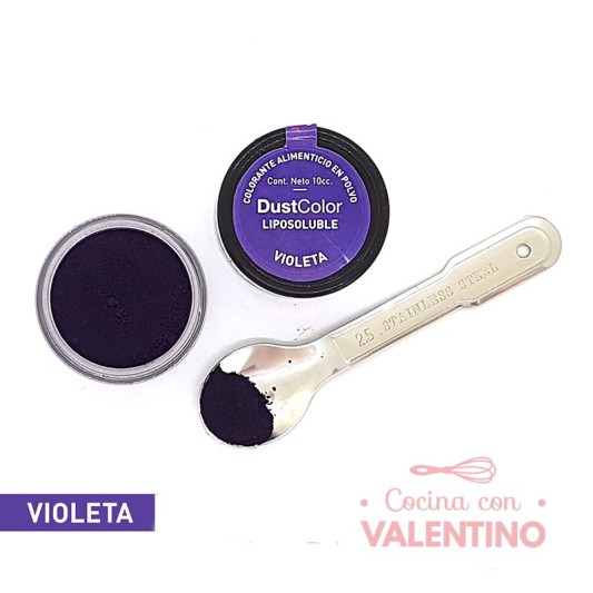 Colorante Polvo Dust Color Liposoluble Violeta - 8 Grs