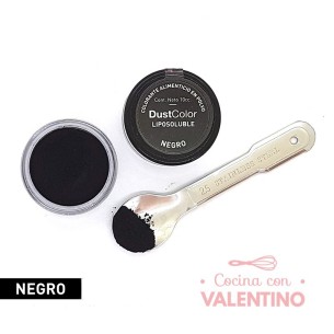 Colorante Polvo Dust Color Liposoluble Negro - 8 Grs