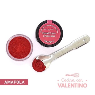 Colorante Polvo Dust Color Liposoluble Amapola - 8 Grs