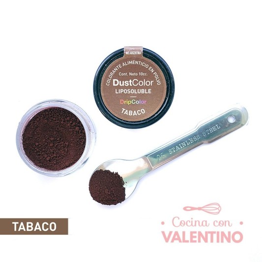 Colorante Polvo Dust Color Liposoluble Tabaco/Marron Otoño - 8 Grs