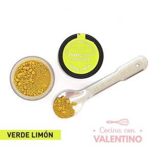 Colorante Polvo Dust Color Liposoluble Verde Limon - 8 Grs