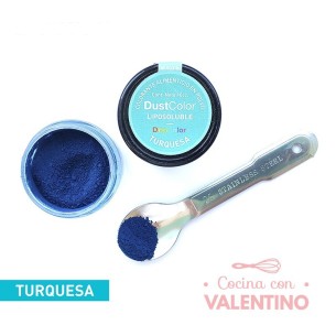 Colorante Polvo Dust Color Liposoluble Turquesa - 8 Grs