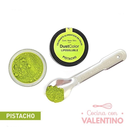 Colorante Polvo Dust Color Liposoluble Pistacho - 8 Grs