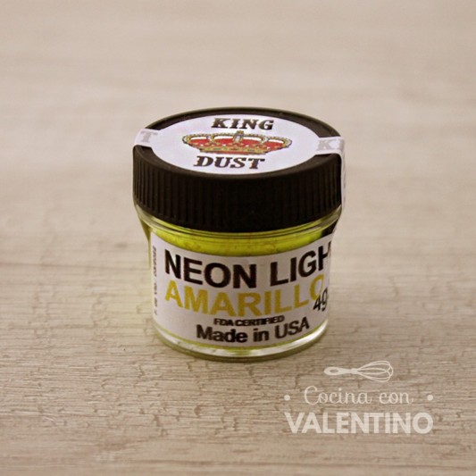 Colorante King Dust Neon Yellow - 4 Grs