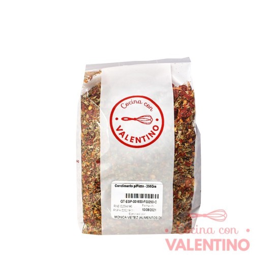 Condimento para Pizza - 250 Grs