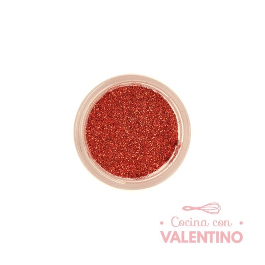 Glitter Dust Color Rojo Lava (Rojo) - 10Grs