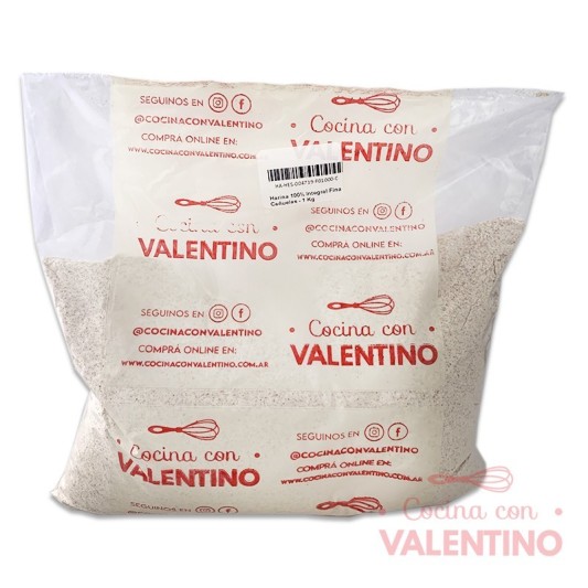 Harina 100% Integral Fina Cañuelas - 1 Kg
