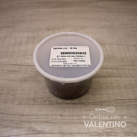 Semillas Lino - 50 Grs
