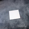 Base Cuadrada Carton Alprin Blanco 12x12