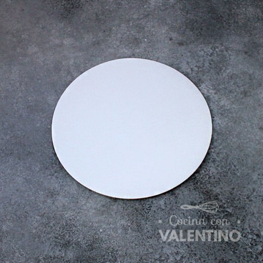 Disco Carton Alprin Blanco 18 Cm