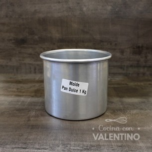 Molde Pan Dulce Aluminio Cooper - 1 Kg