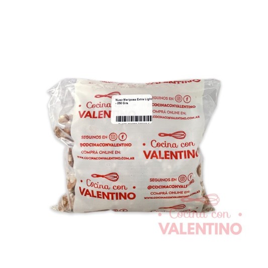 Nuez Mariposa Extra Light - 250 Grs.
